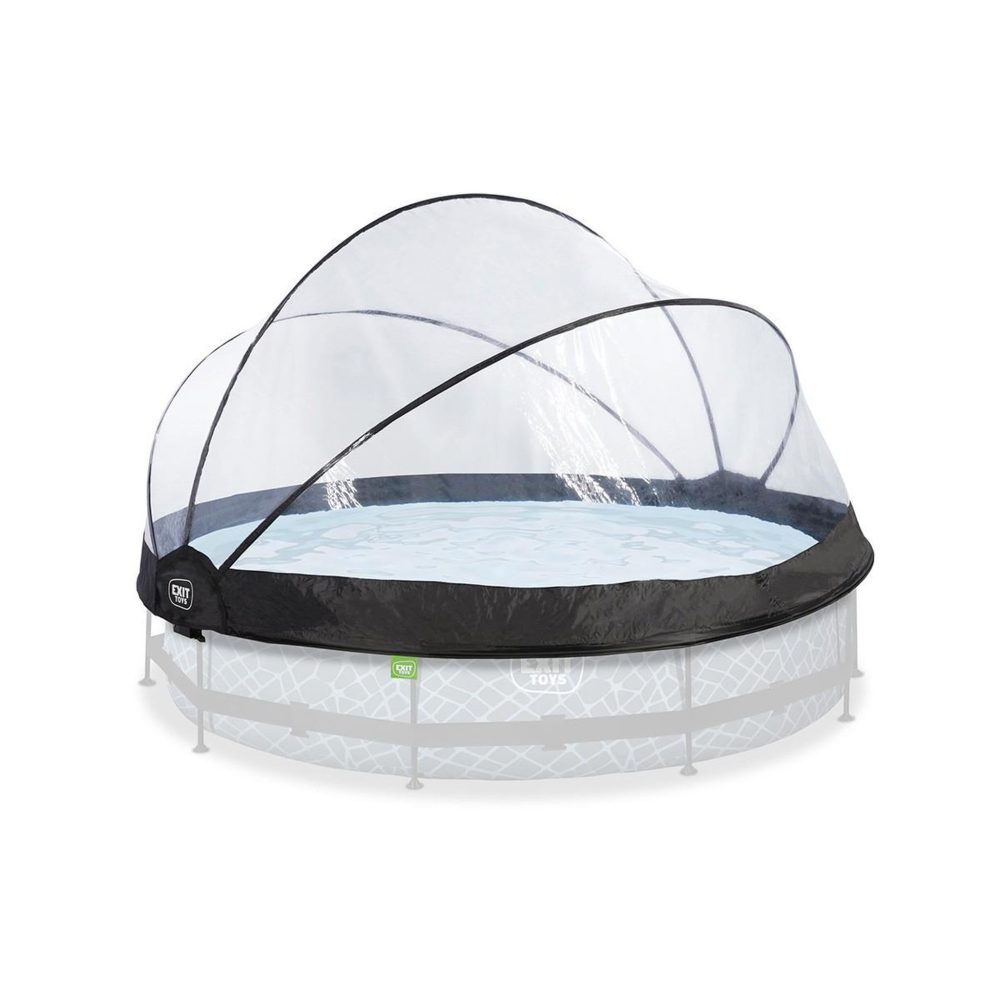 EXIT TOYS Dôme pour piscine tubulaire ronde de ø 3,60 à 3,70 m - exit toys