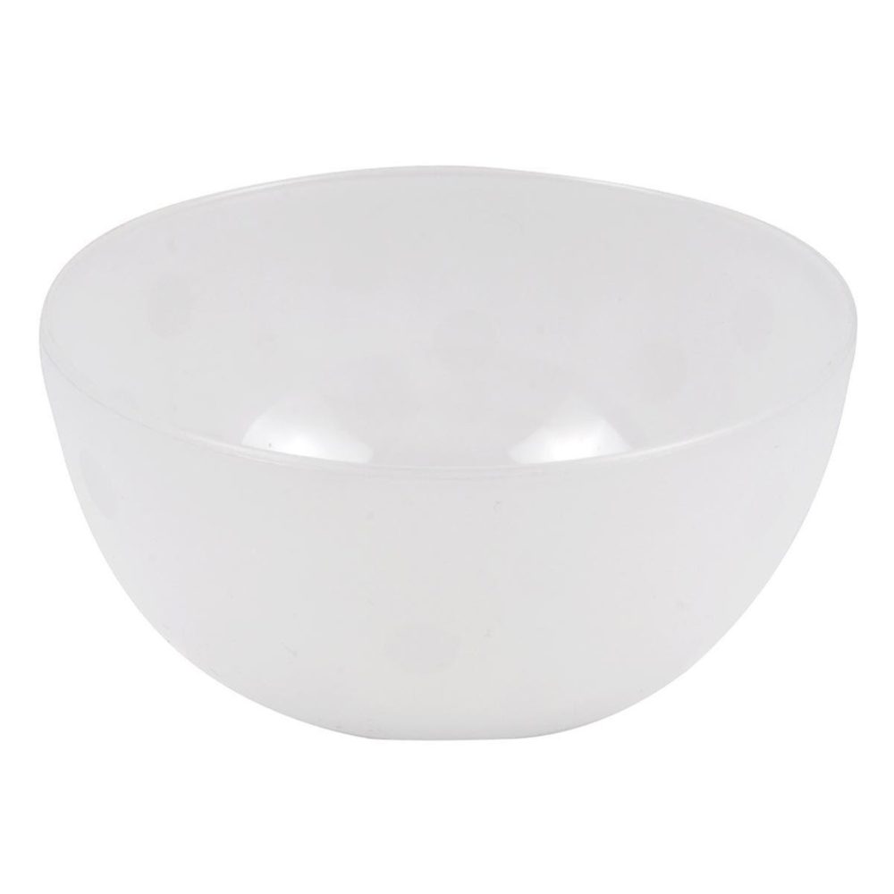 HOMEA Bol en plastique bébé 11cm blanc