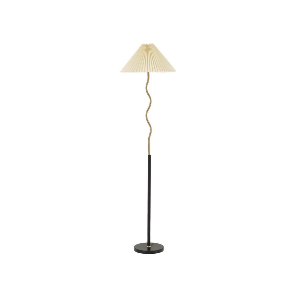 Paris Prix Lampadaire design en métal closy 172cm or & noir