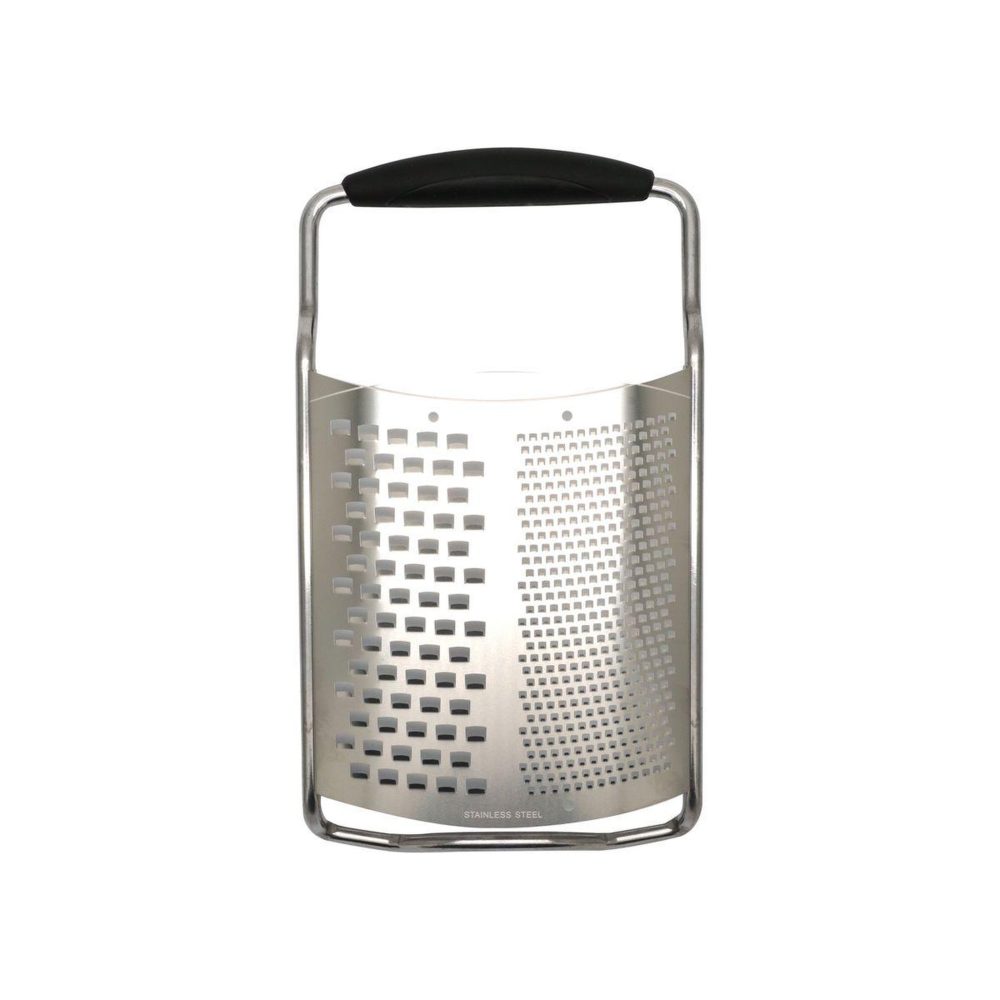 Fackelmann Râpe à fromage inox 2 en 1 22 cm fackelmann