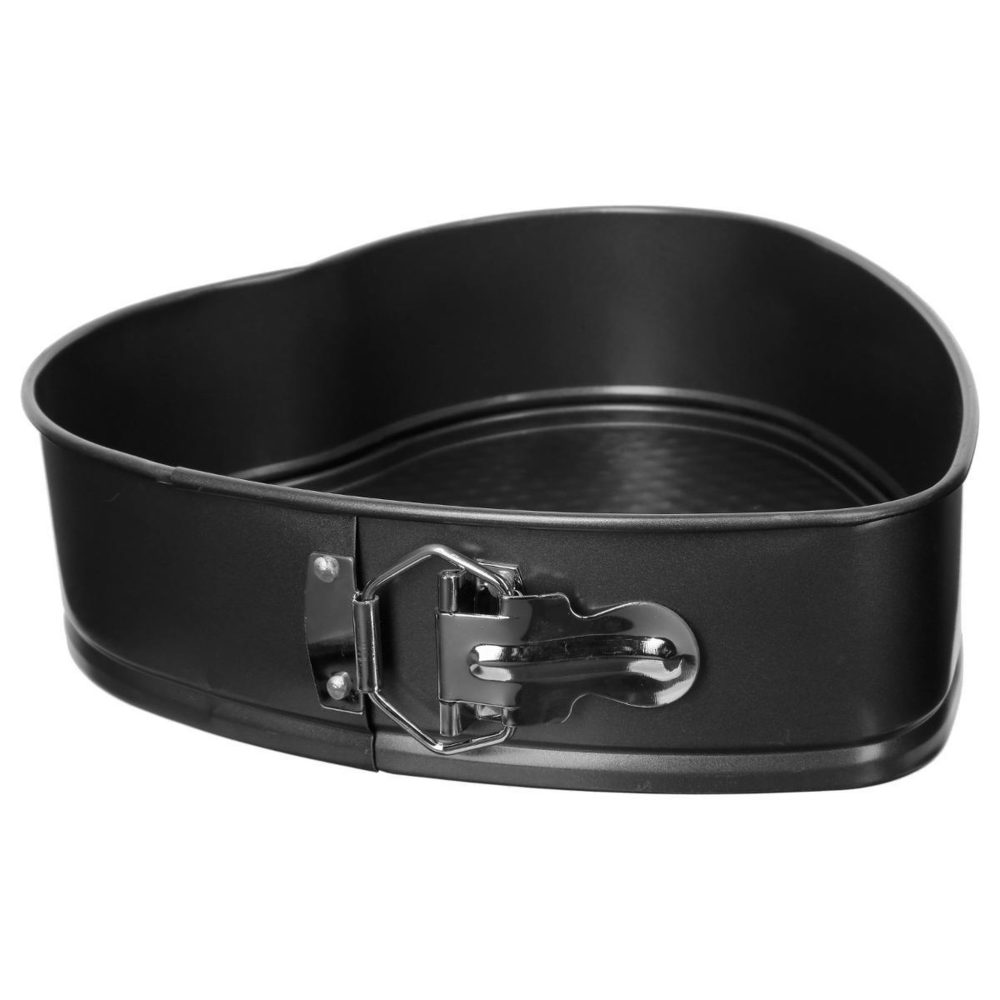 FIVE Moule à cake cœur démontable best 24cm noir