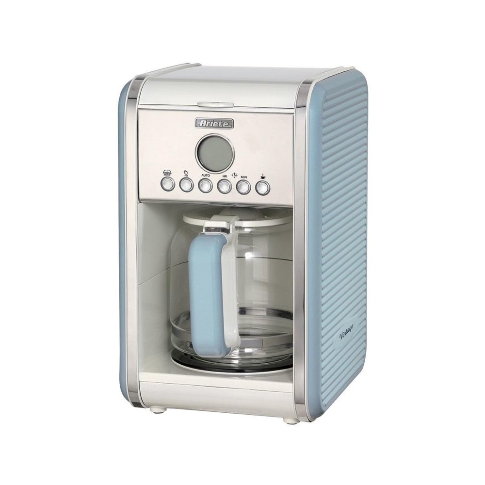 ARIETE Cafetière programmable 12 tasses 2000w celeste - 1342/3