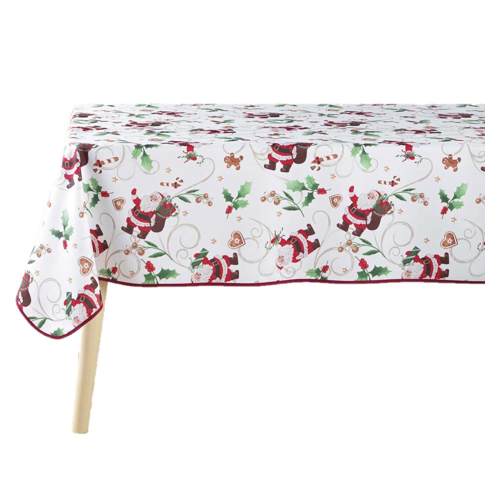 Eden Nappe rectangle père noel enchanté
