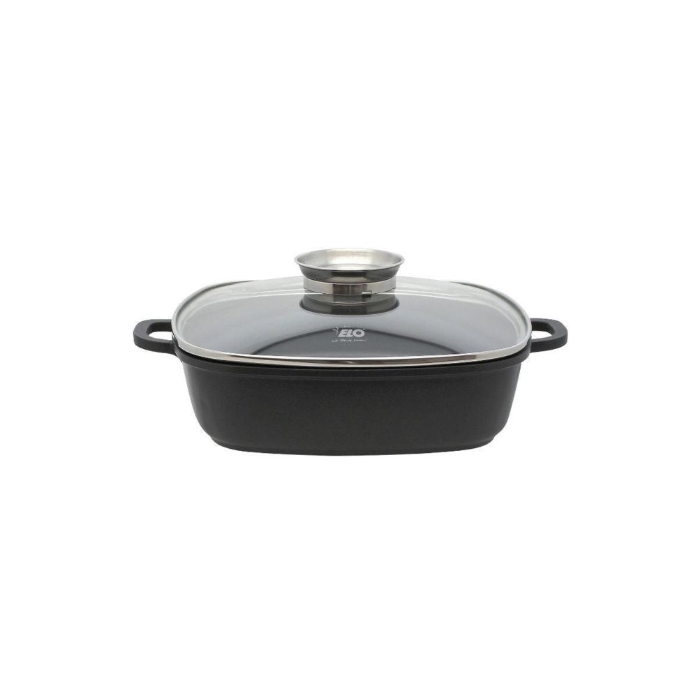 ELO Cocotte 28 x 28 cm en fonte aluminium antiadhésive 3,6 l elo alucast