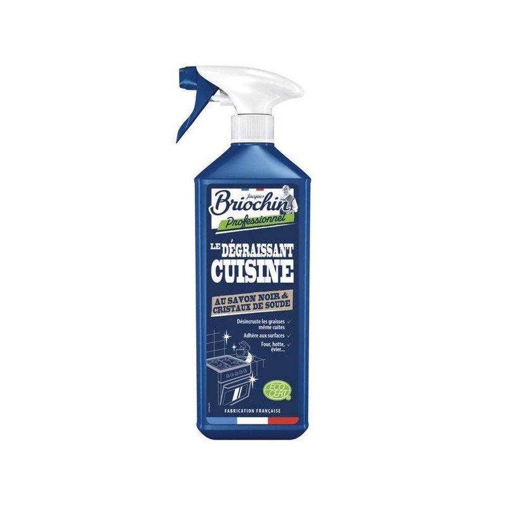 CENTRALE BRICO Dégraissant cuisine au savon noir et cristaux de soude Ecocert 750 ml