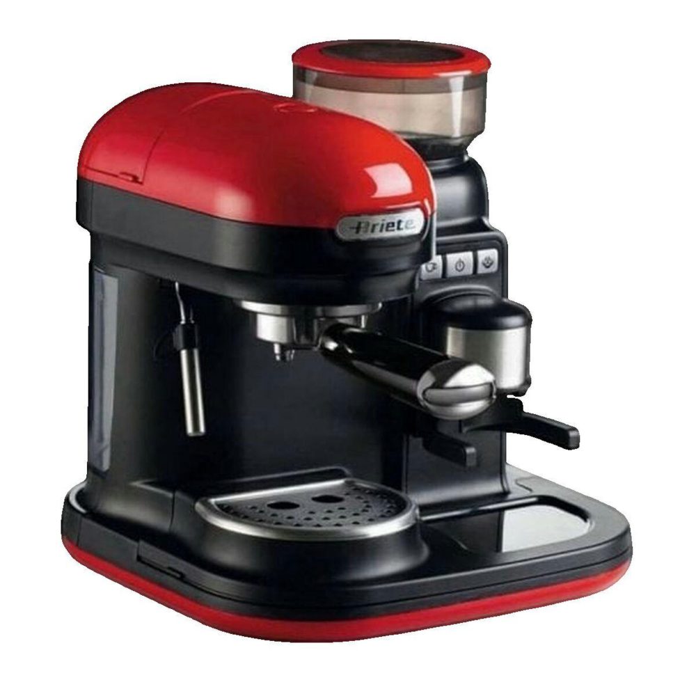 ARIETE Machine à expresso broyeur Ariete 1318 rouge