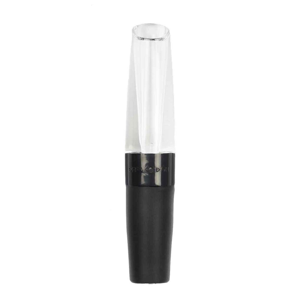COOK CONCEPT Aérateur & verseur de vin bouteille 11cm noir