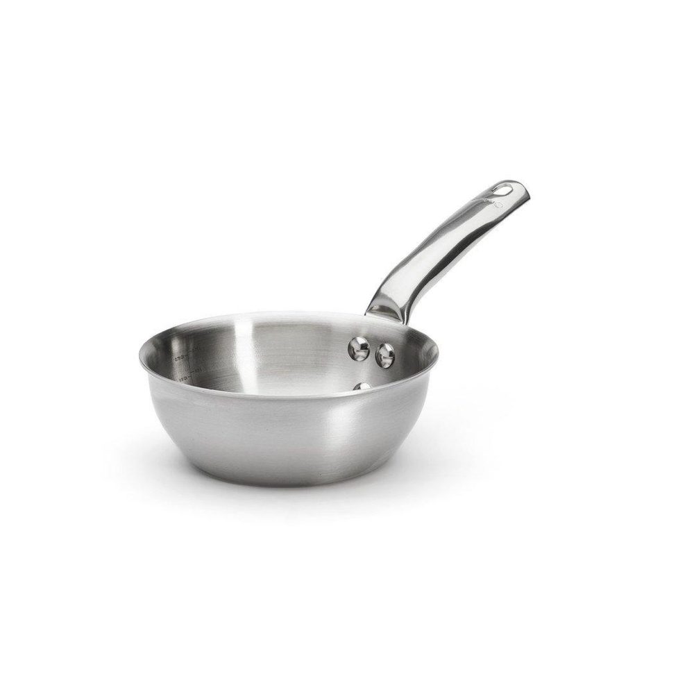 De buyer Sauteuse bombée 16cm inox sans couvercle - 3603.16