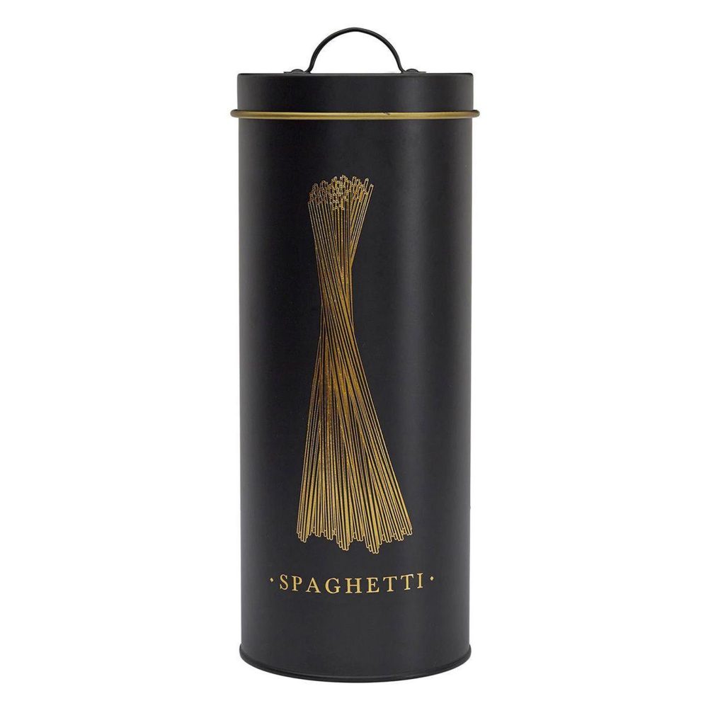 COOK CONCEPT Boîte à spaghetti en métal lounge 27cm noir