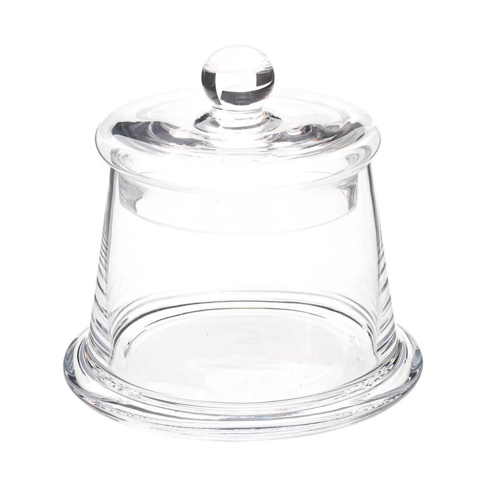 FIVE Bonbonnière en verre ambroisia 12cm transparent